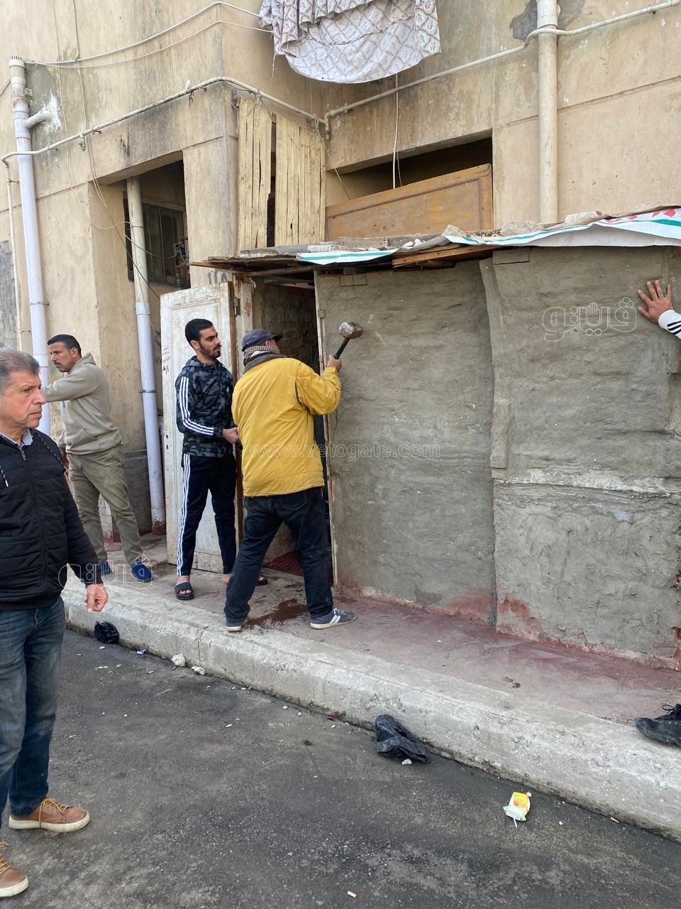 حملة إزالة الاشغالات بحي الزهور ببورسعيد، ڤيتو