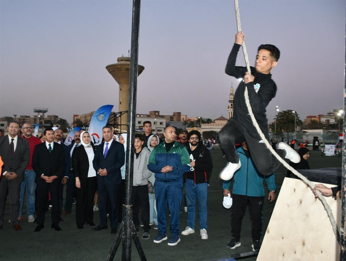 وزير الشباب والرياضة يشهد أولمبياد اللياقة البدنية ضمن احتفالات عيد الشرطة