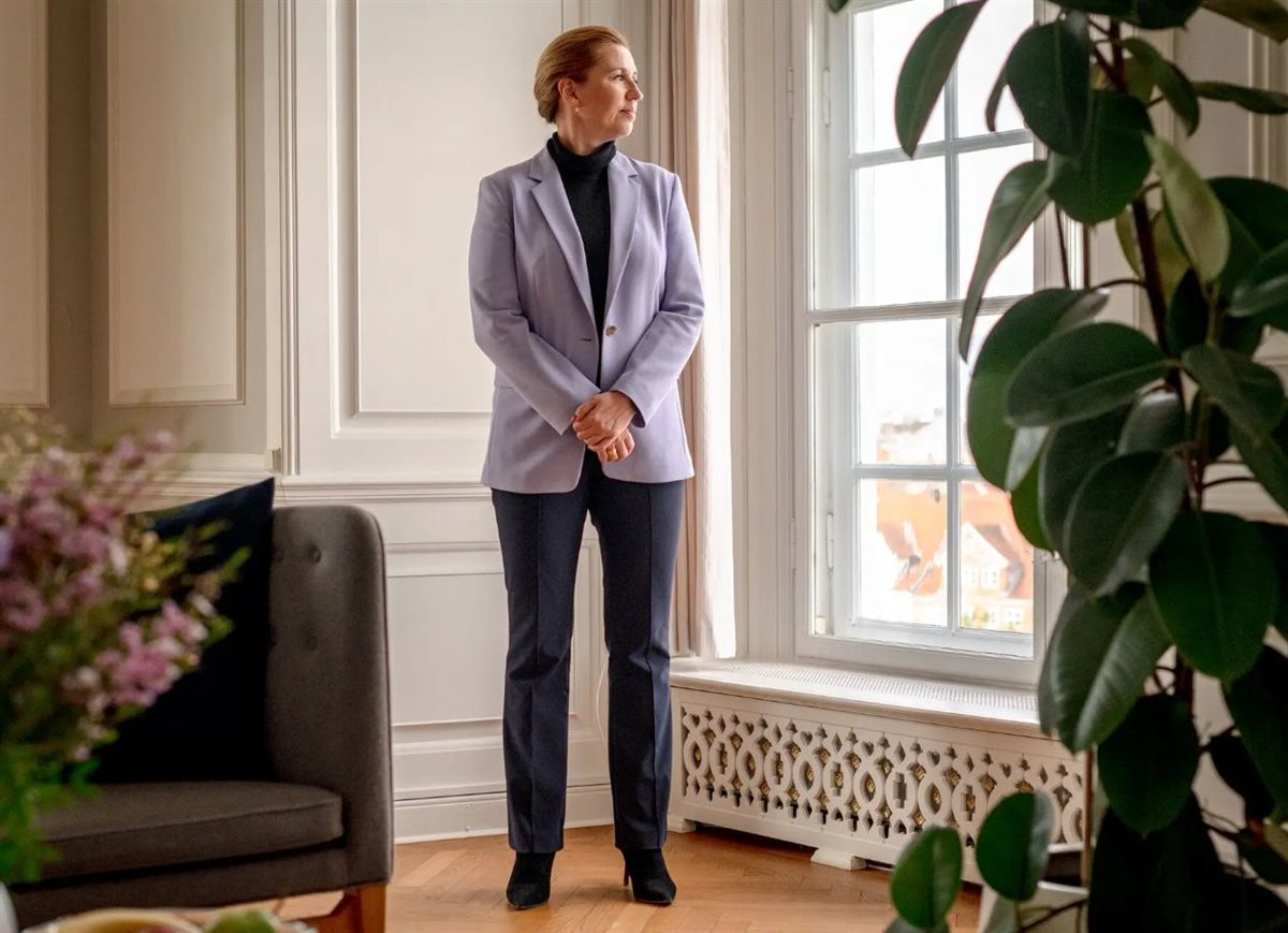 &nbsp;رئيسة وزراء الدنمارك، فيتو