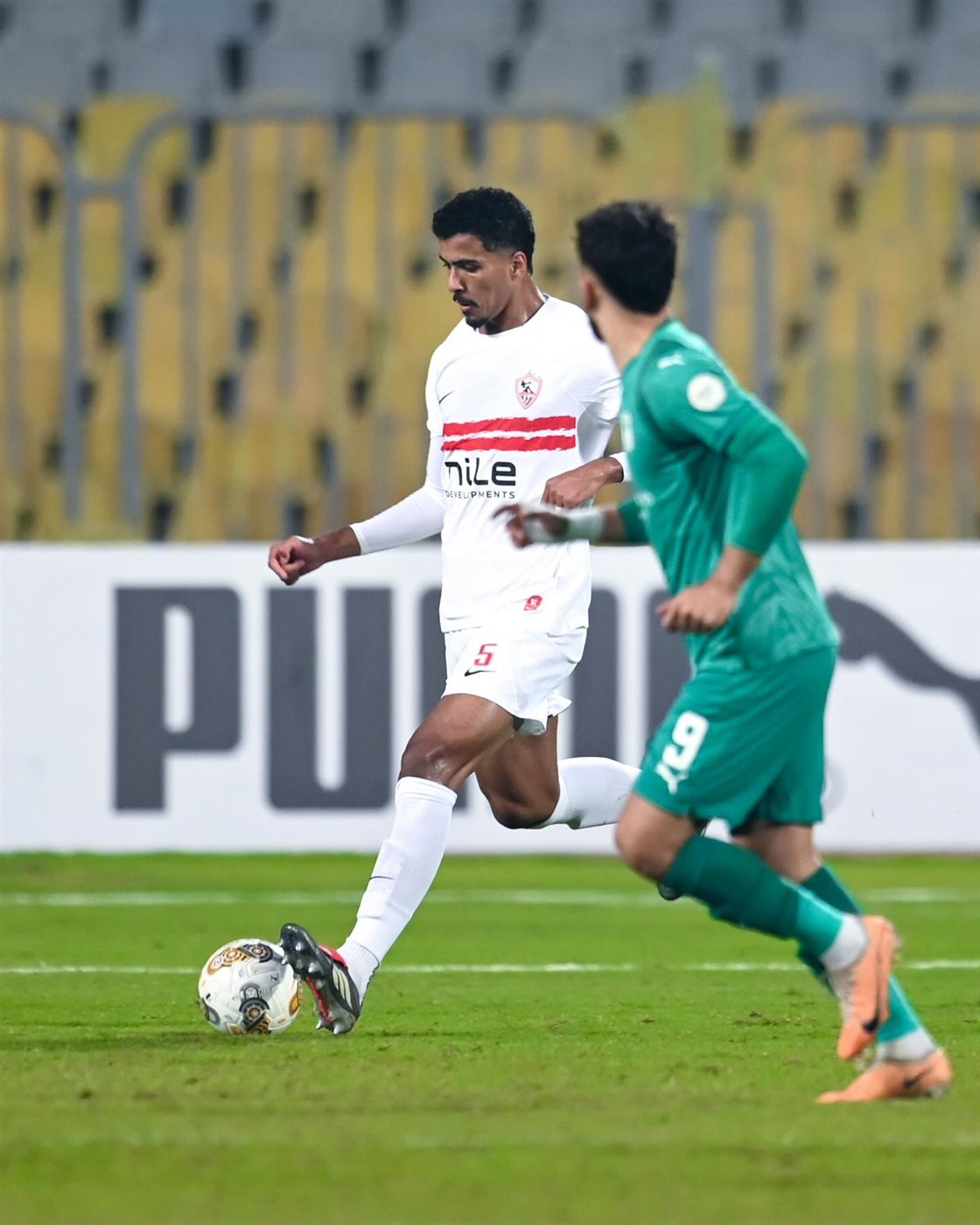 الزمالك والمصري&nbsp;