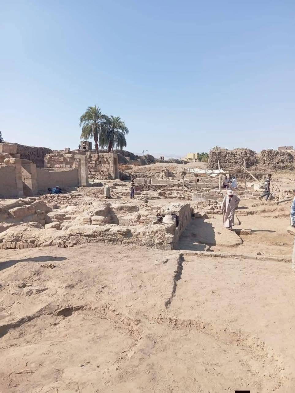 الصور الأولى لاكتشاف بحيرة مقدسة بالأقصر بجوار معبد الكرنك&nbsp;