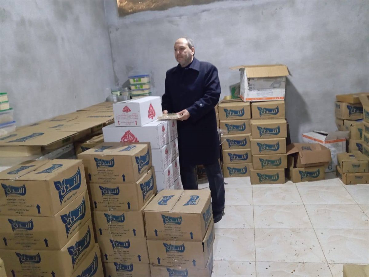 جانب من المضبوطات بتموين الشرقية - فيتو&nbsp;