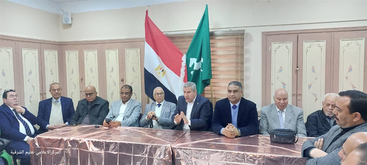 اجتماع مجلس امناء تعليم الشرقية مع رمضان -فيتو