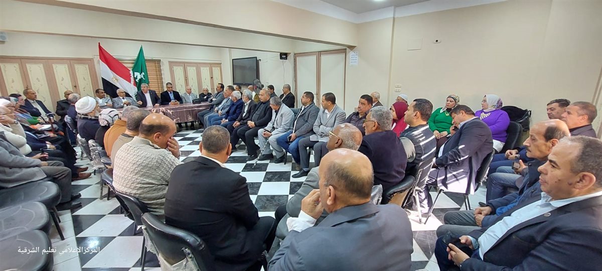 اجتماع مجلس امناء تعليم الشرقية مع رمضان -فيتو