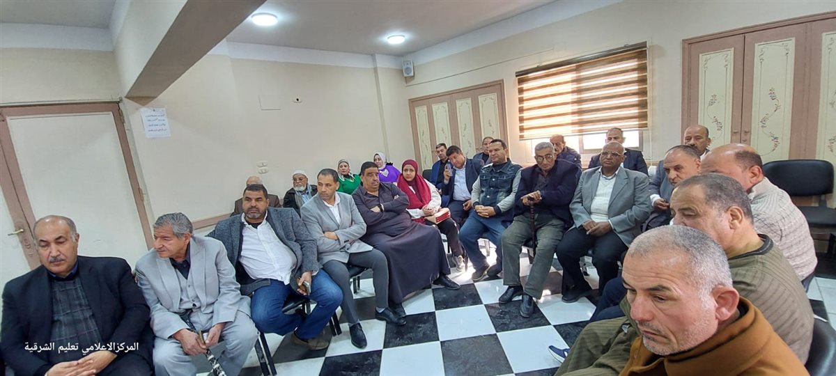 اجتماع مجلس امناء تعليم الشرقية مع رمضان -فيتو