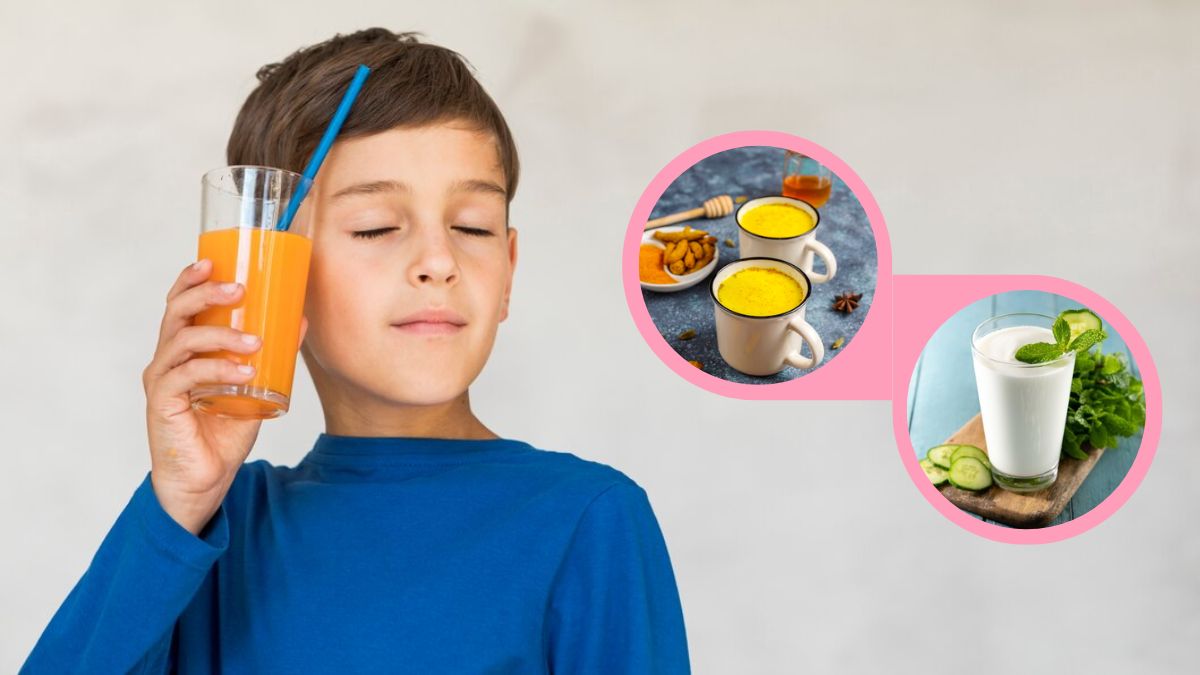 مشروبات دافئة للأطفال