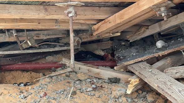 انهيار سقف مسجد فى الزاوية، فيتو