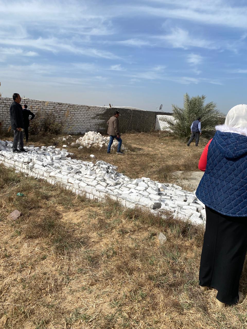 جانب من أعمال الازالة، فيتو