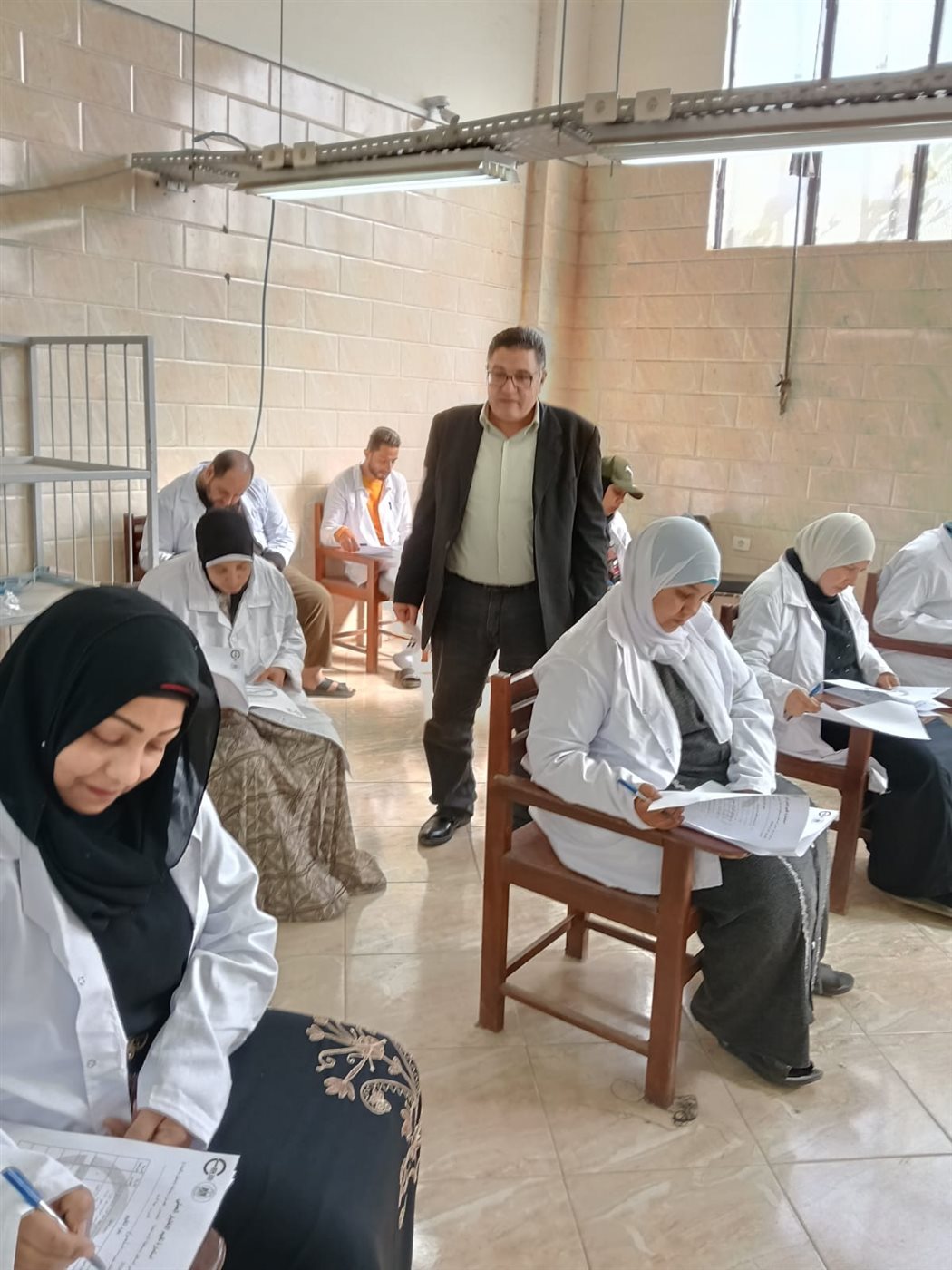 جانب من الاختبارات، فيتو