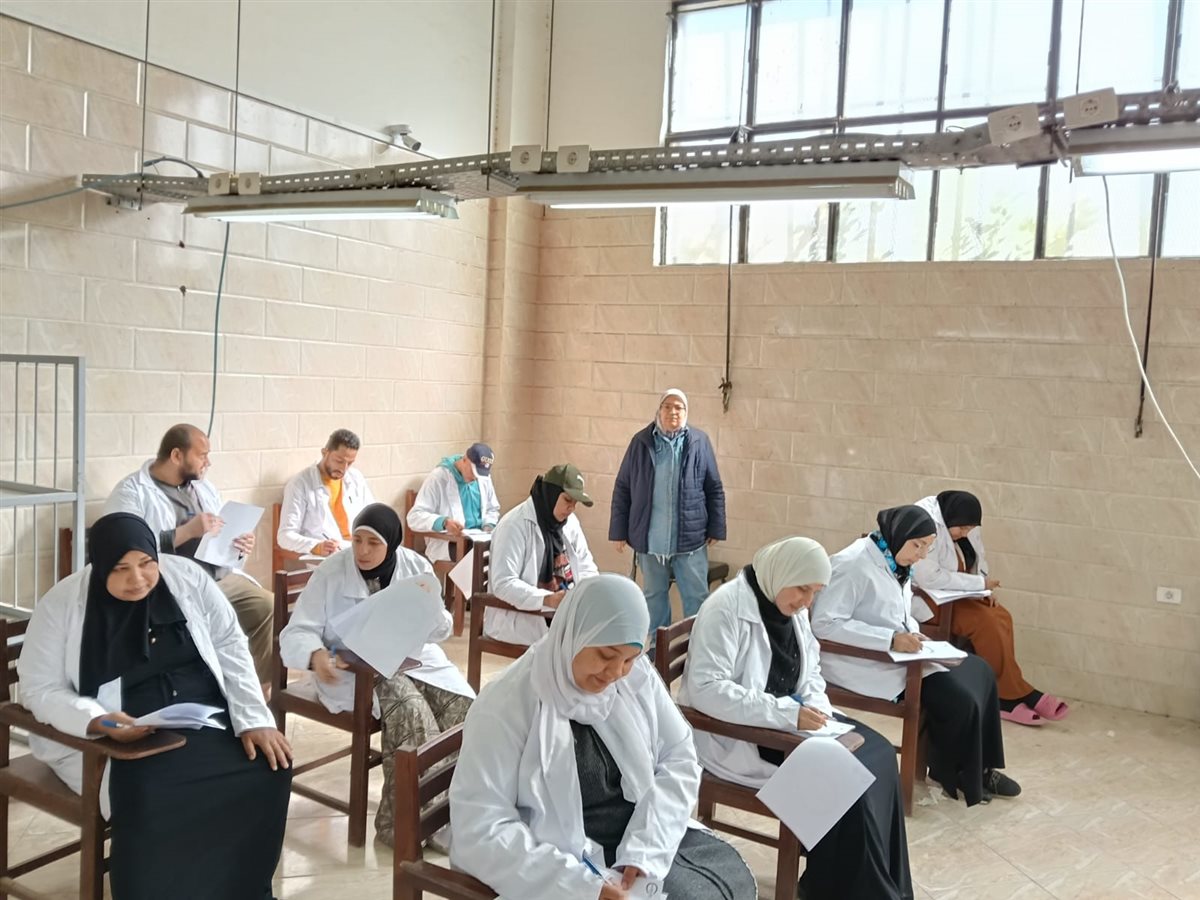 جانب من الاختبارات، فيتو