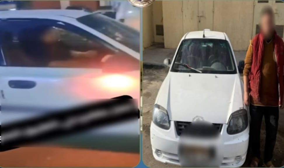 القبض على سائق ارتكب فعل فاضح أمام سيدة بالجيزة