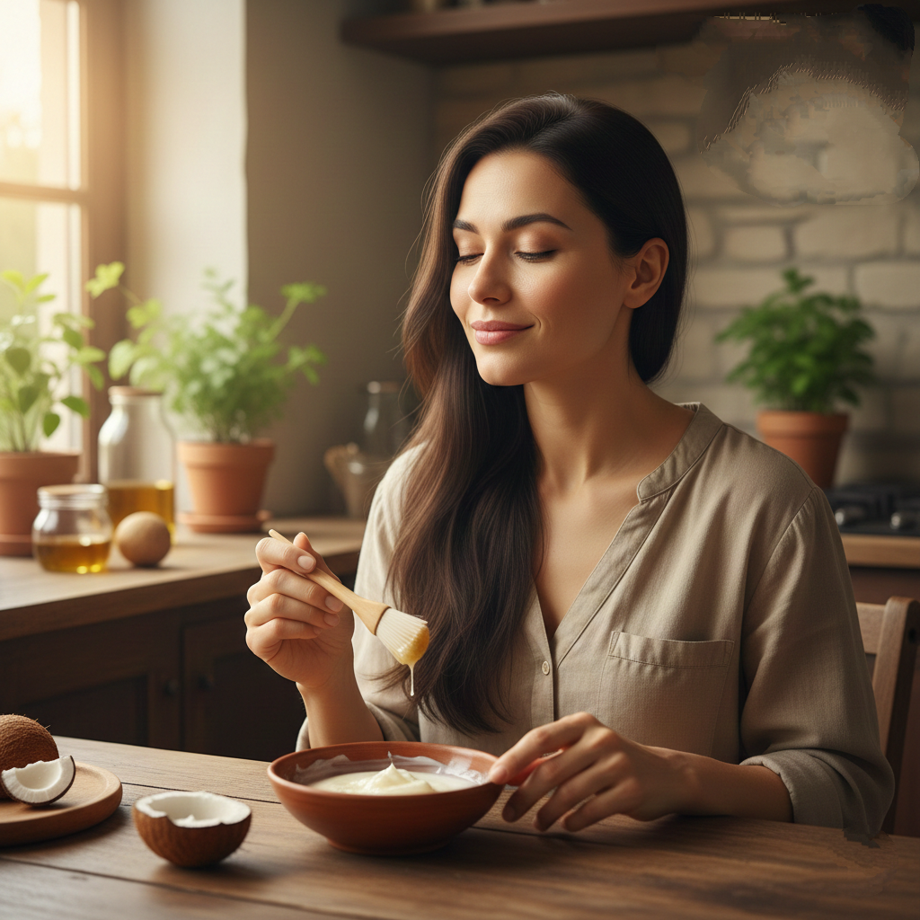 روتين للعناية بالشعر