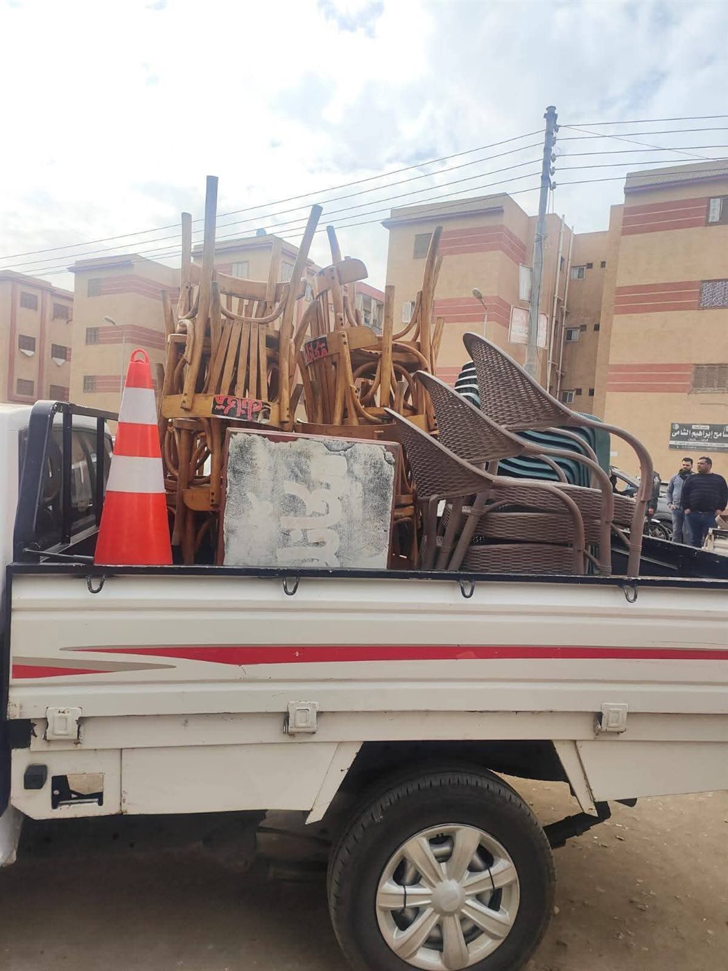 حملة مكبرة لرفع الإشغالات وتطهير شوارع كفر سعد بدمياط&nbsp;