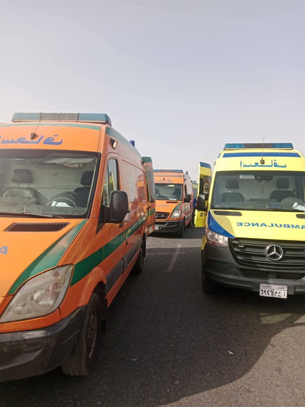 جانب من مكان الحادث، فيتو