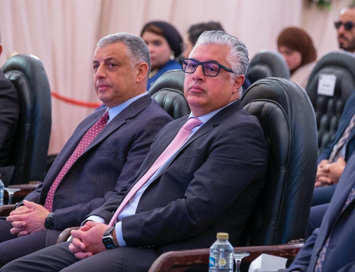 جانب من مراسم وضع حجر الأساس، فيتو