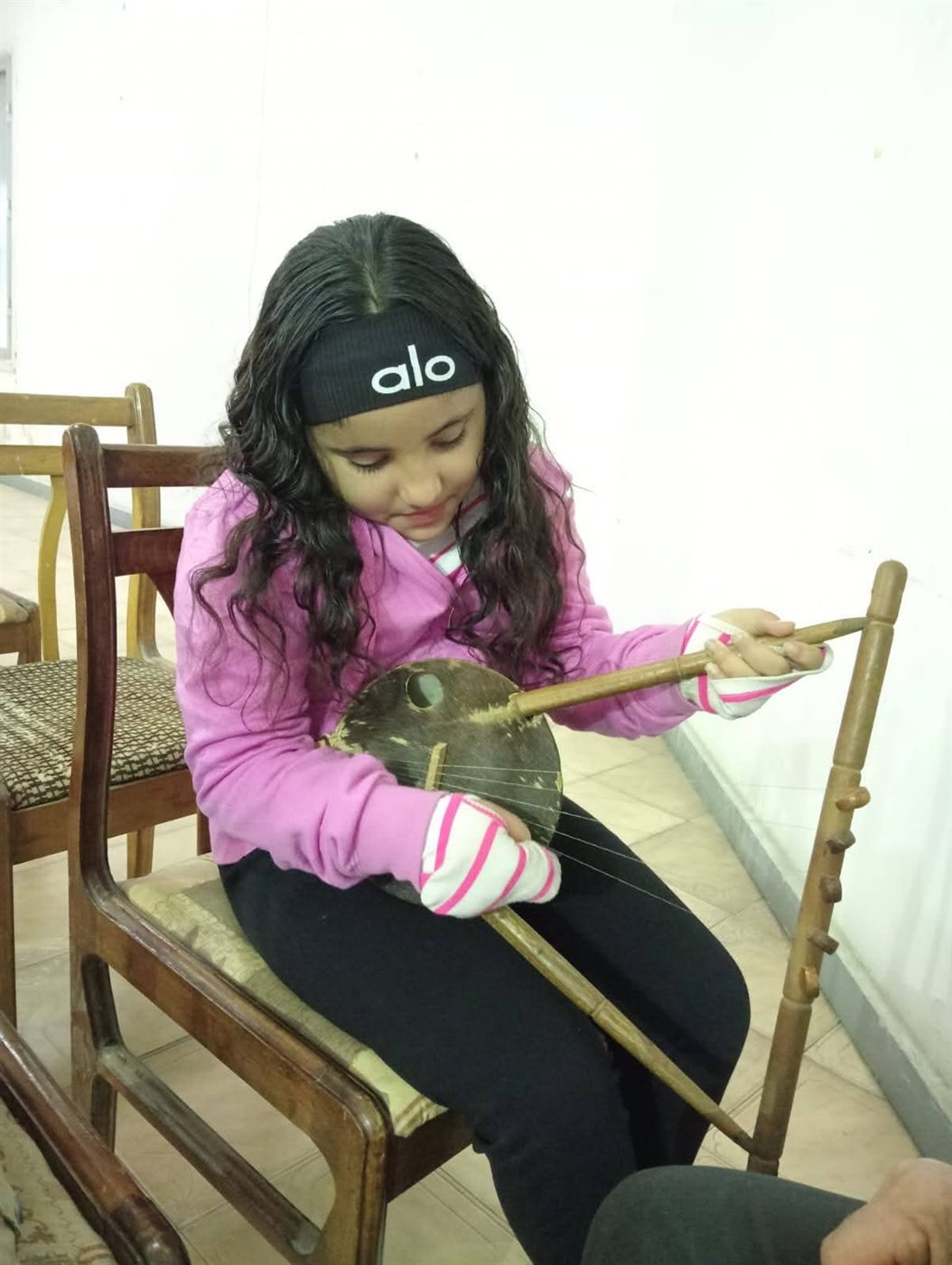 جانب من فاعليات ورشة تعليم السمسمية، فيتو