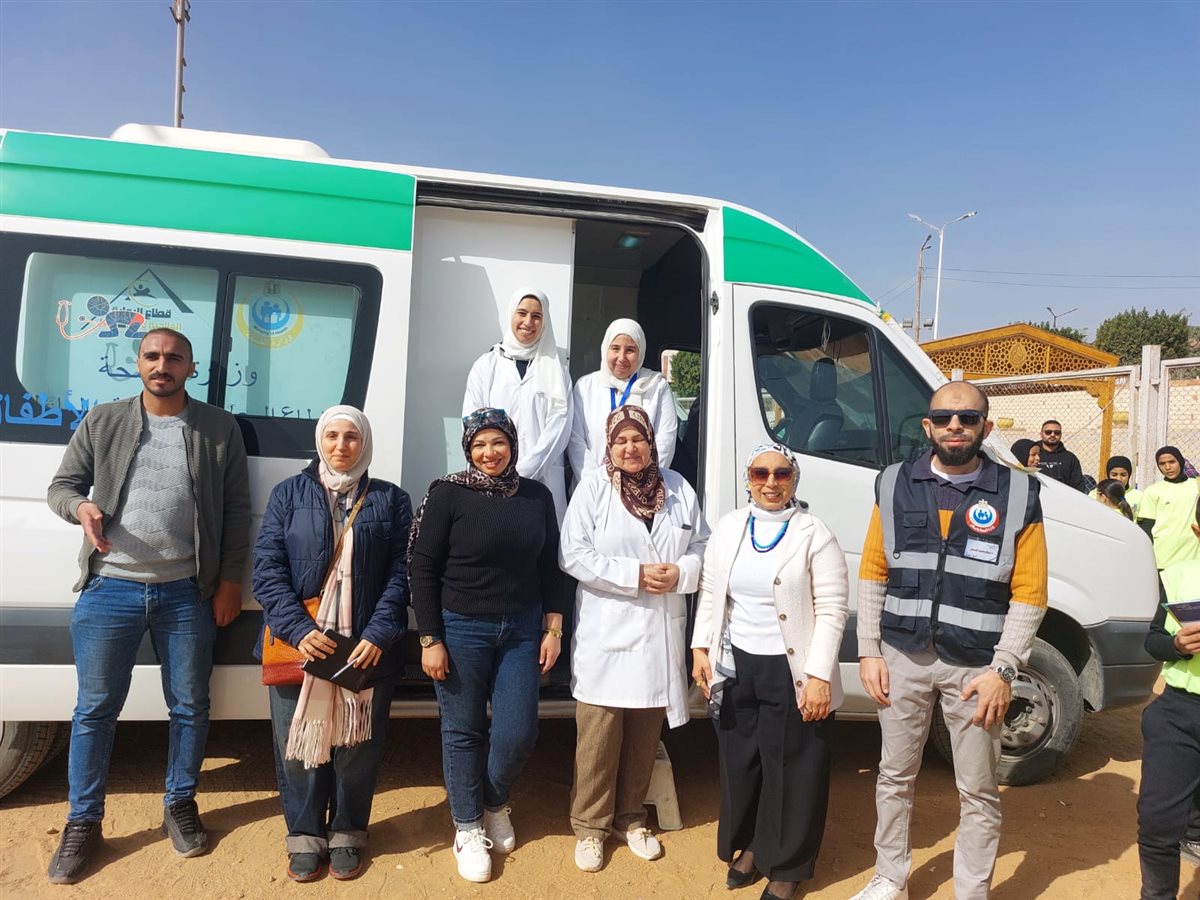 جانب من فاعليات القافلة، فيتو