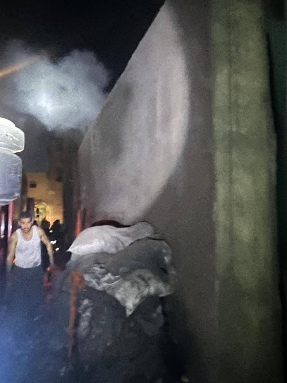 حريق بمنطقة تجميع كاوتش بالخانكة، فيتو&nbsp;