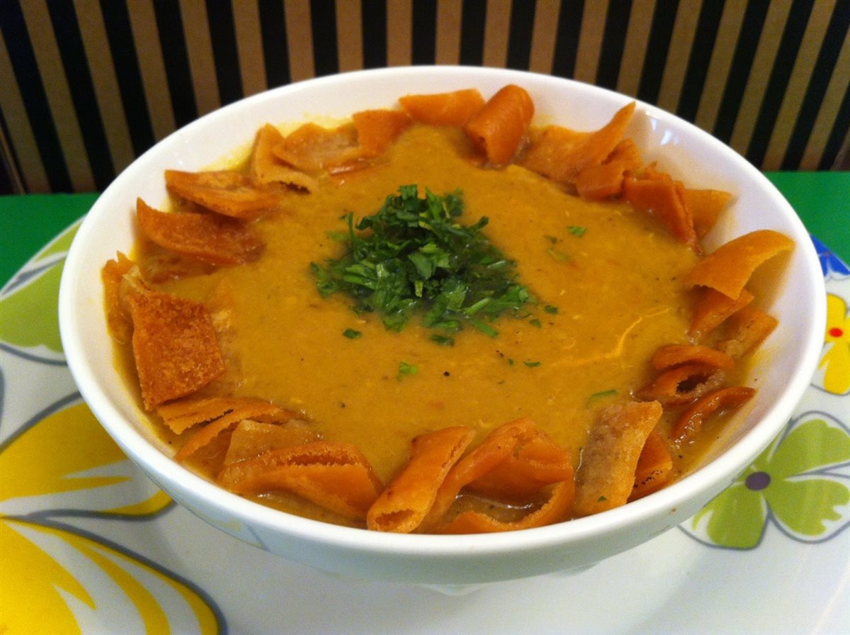 شوربة العدس الاصفر