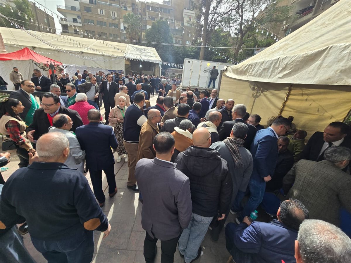 زحام شديد في انتخابات رئاسة حزب الوفد