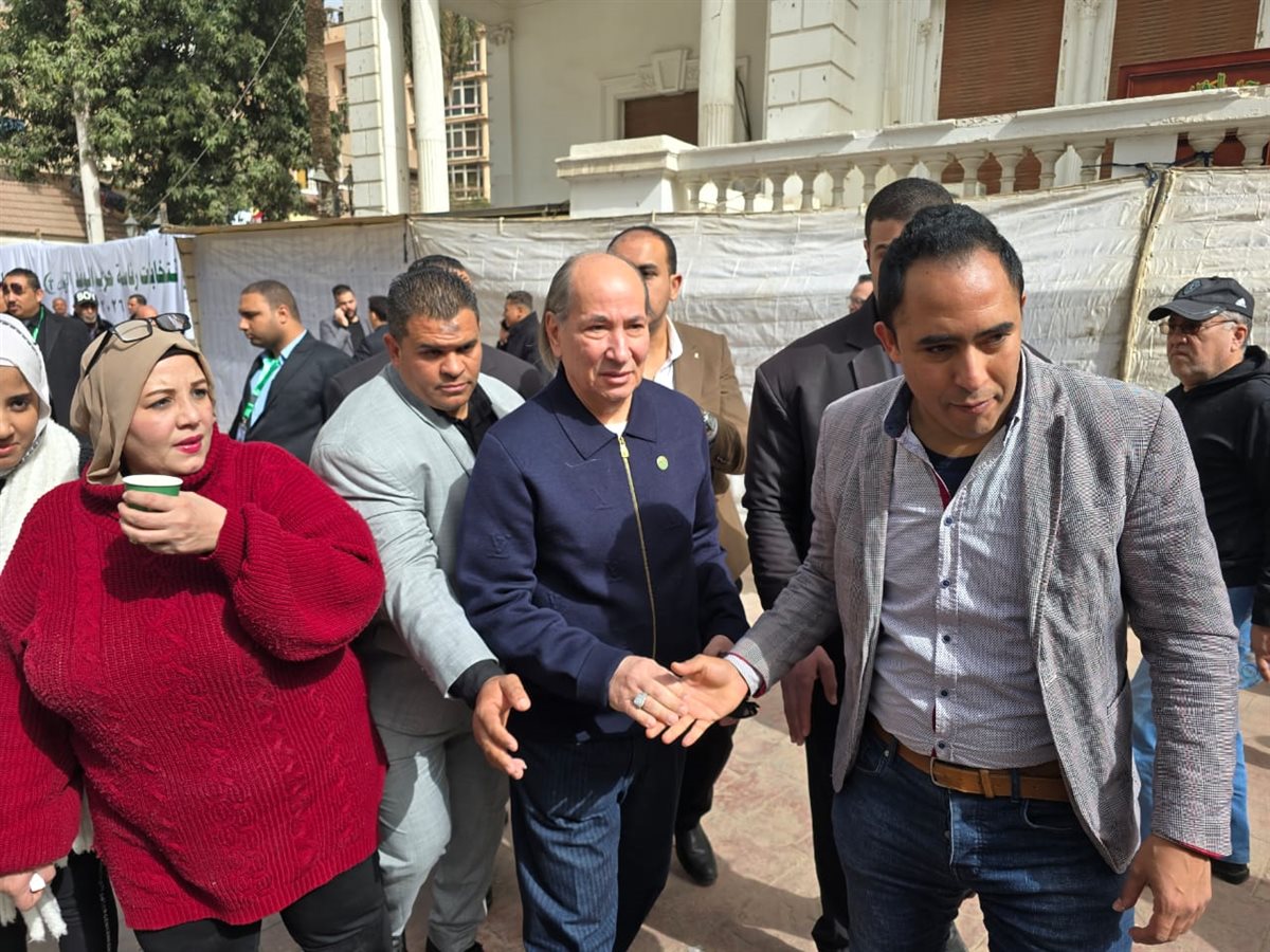 زحام شديد في انتخابات رئاسة حزب الوفد