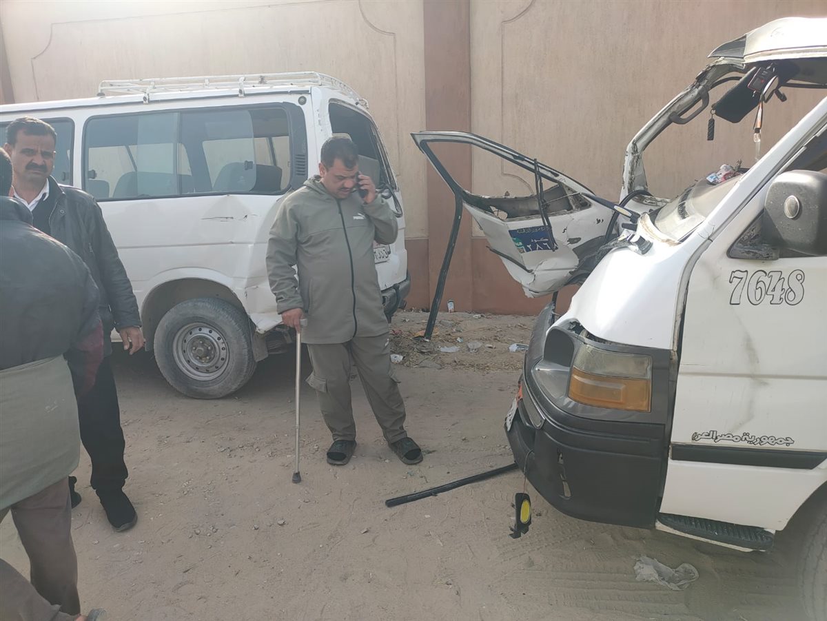 حادث تصادم علي الطريق الزراعي، فيتو