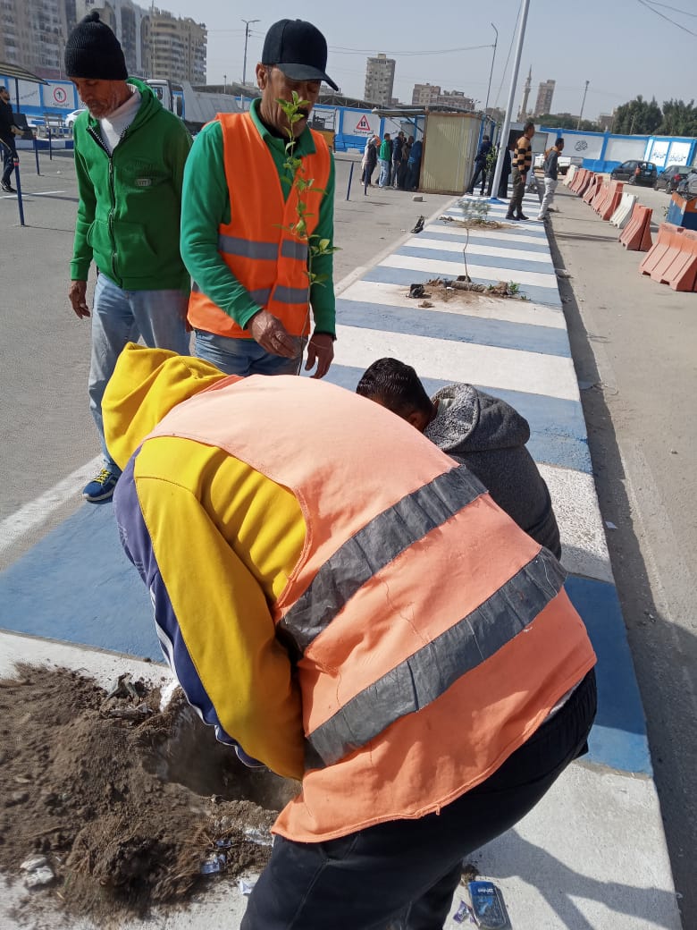 جانب من أعمال الصيانة، فيتو