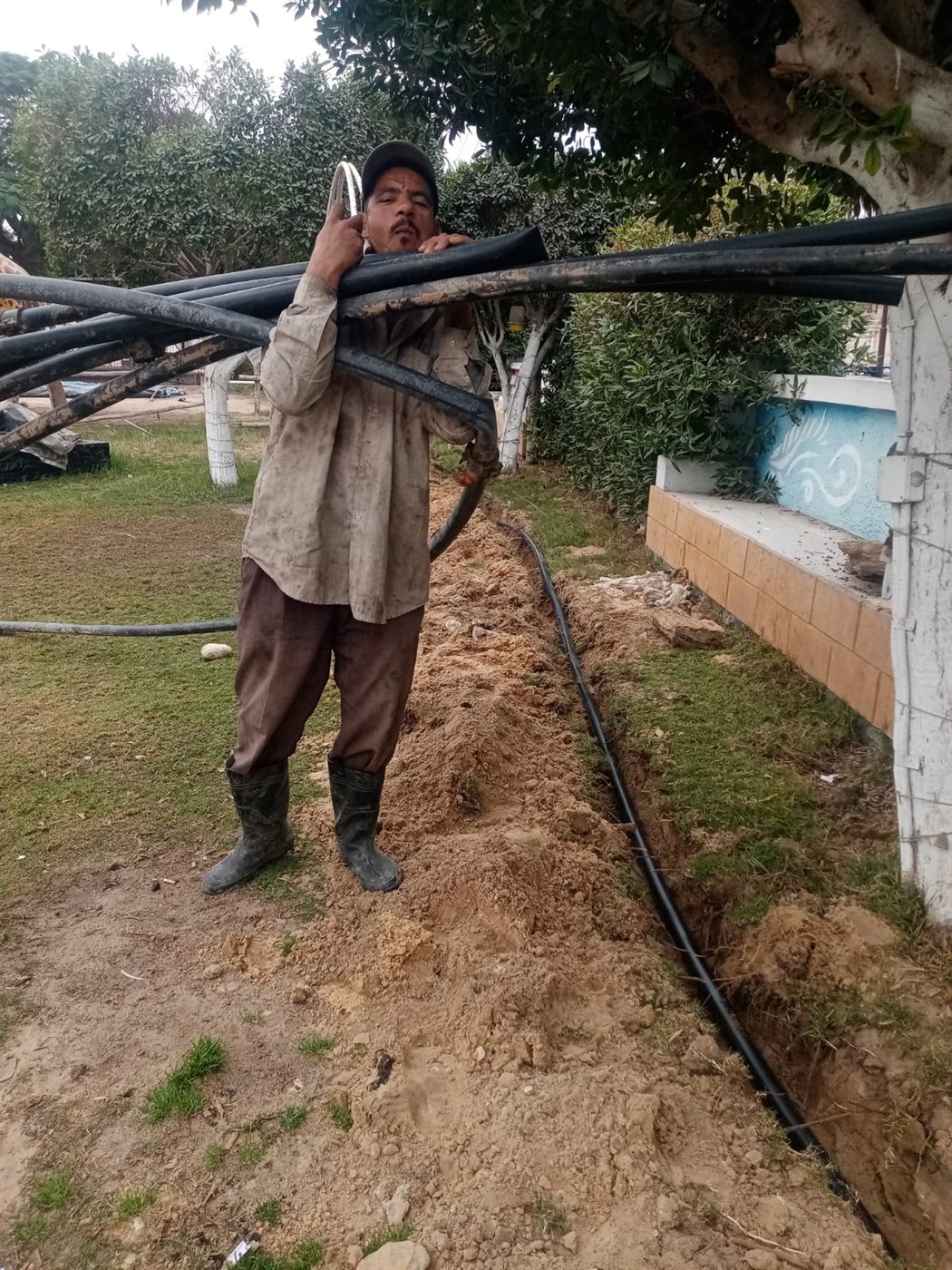 جانب من أعمال الصيانة، فيتو