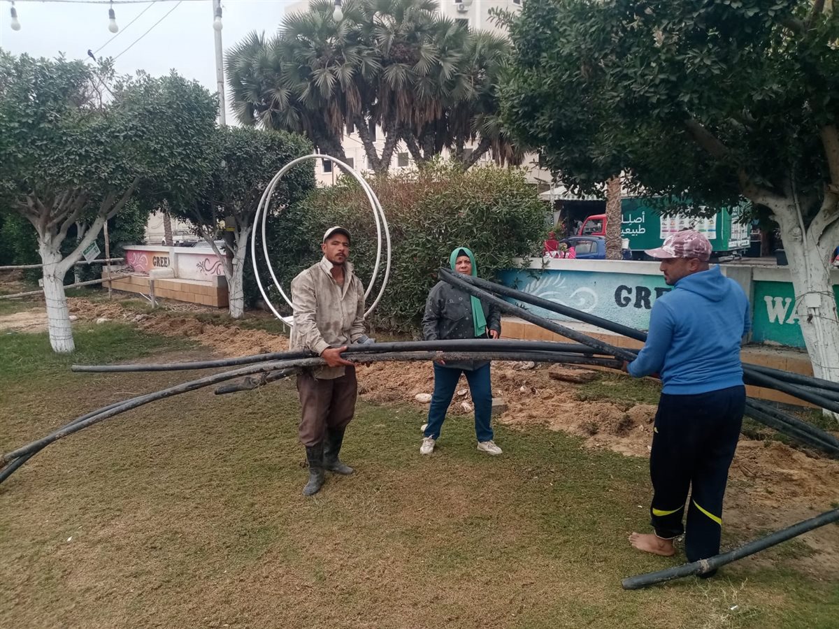 جانب من أعمال الصيانة، فيتو