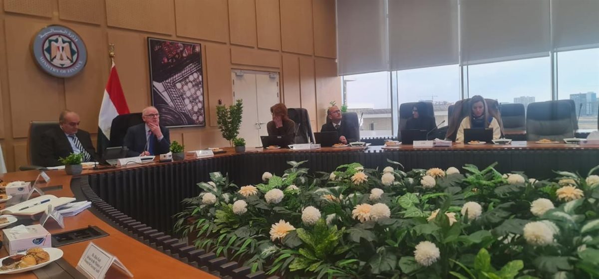 وزارة المالية: حققنا مؤشرات اقتصادية جيدة انعكست في ارتفاع معدل النمو 2 الاجتماع السنوي الثالث للجنة التنسيقية لإدارة المالية العامة مع ممثلي منظمات التمويل الدولية