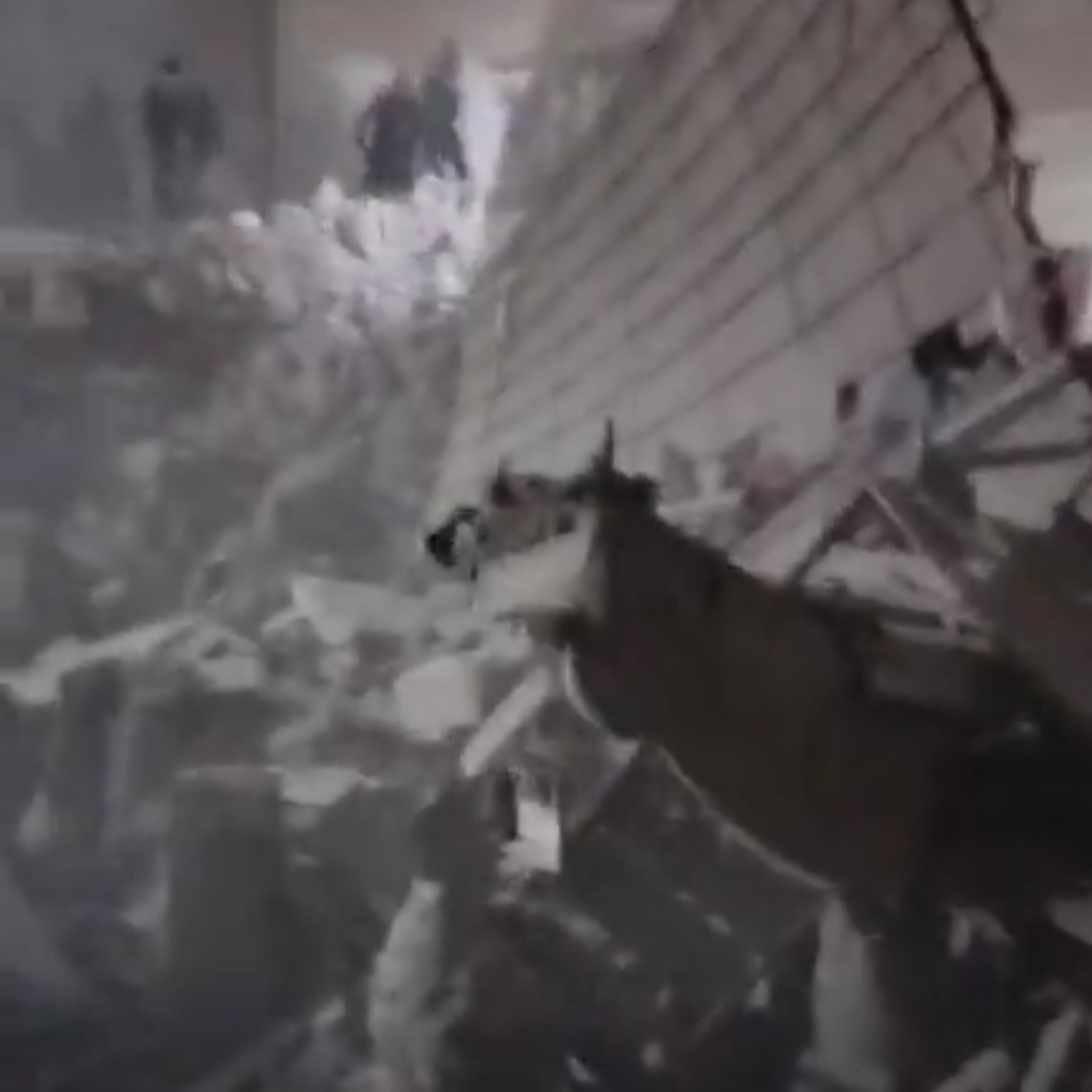 انهيار جزئي لعقار في مغاغة بالمنيا دون خسائر بشرية