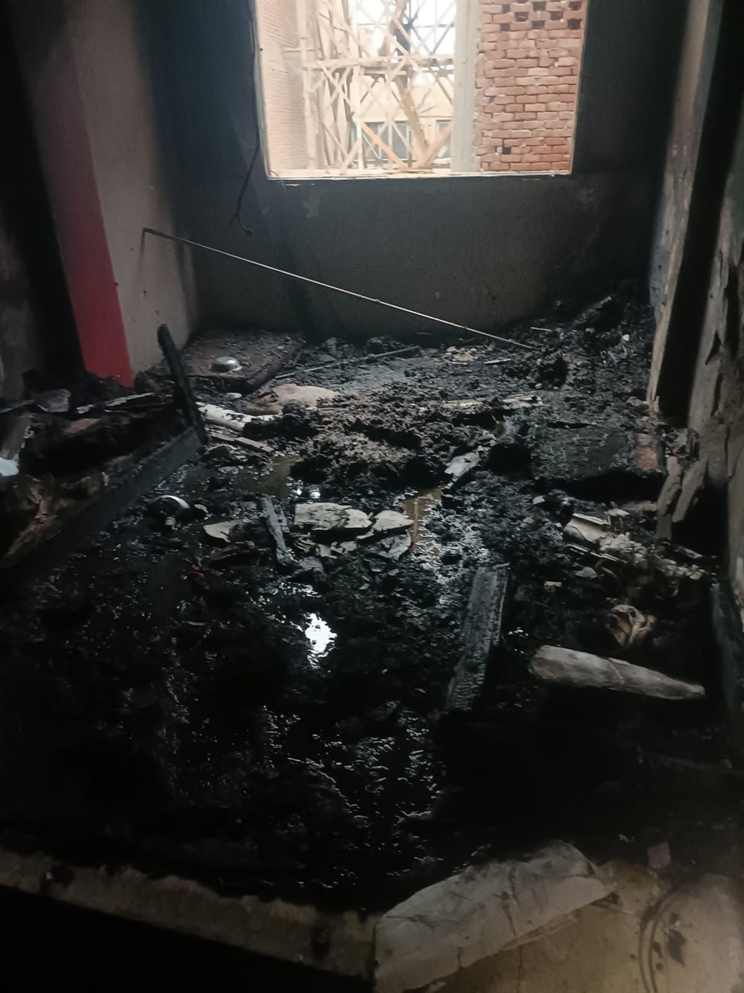 حريق مصنع العسلية بشبرا الخيمة،فيتو