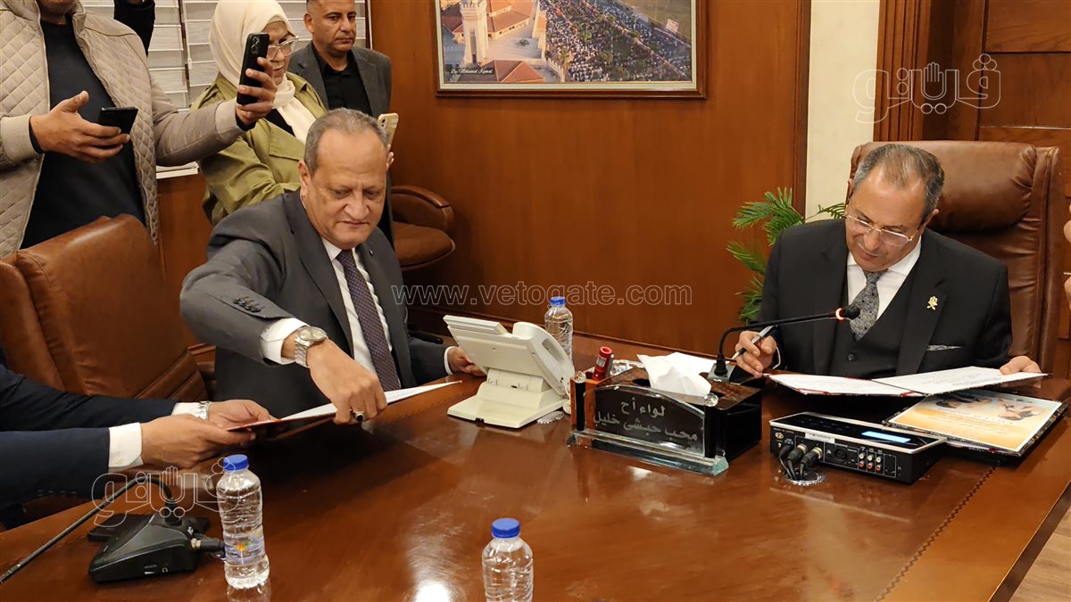 محافظ بورسعيد يعتمد نتيجة الشهادة الاعدادية، ڤيتو