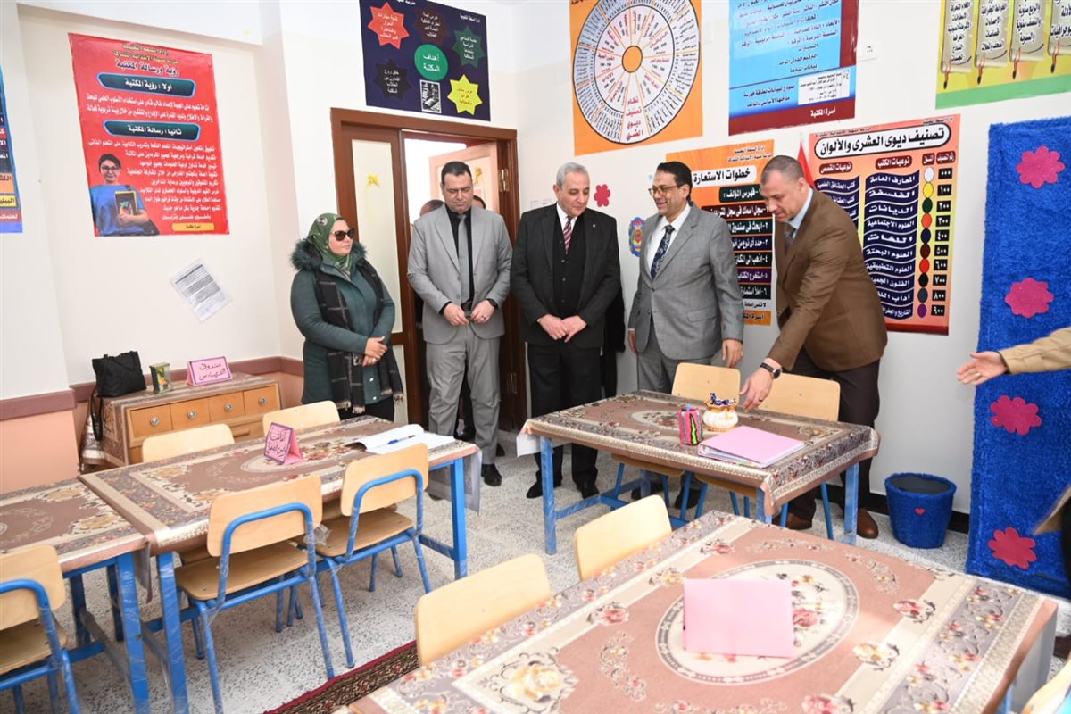 محافظ الغربية يفتتح مدرسة مسهلة الابتدائية المشتركة، فيتو