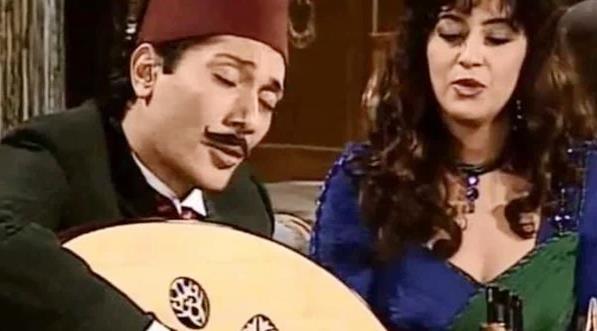 شيرين وجدى وعلى الحجار فى بوابة الحلوانى