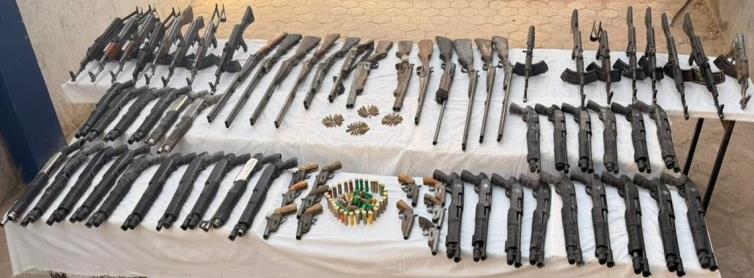 مصرع 3 عناصر شديدة الخطورة وضبط مخدرات وأسلحة بـ 75 مليون جنيه