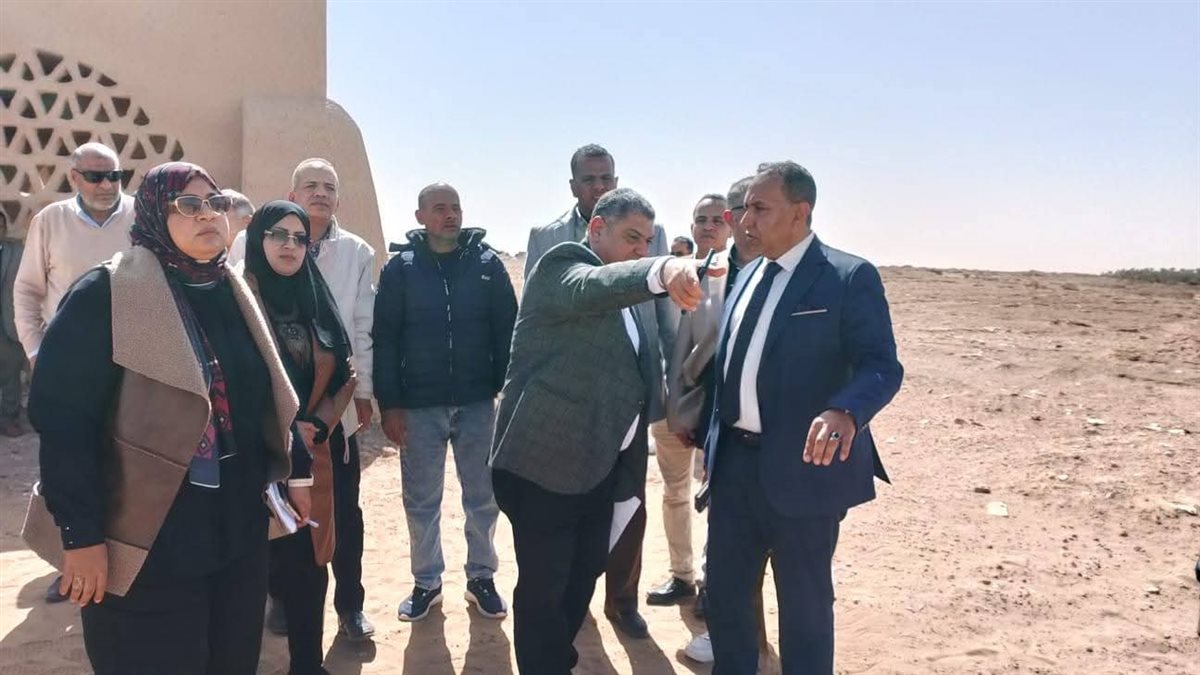 &nbsp;لقاء محافظ الوادي الجديد وفد الجهاز القومي للتنسيق الحضاري