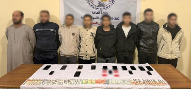 انتحال صفة عملاء البنوك..ضبط تشكيل عصابى للنصب على 21 مواطنا للاسيتلاء على أموالهم