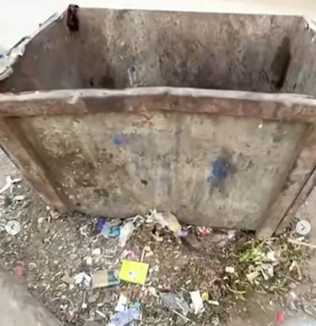 جوال الأجنة عُثر عليه في صندوق القمامة، فيتو