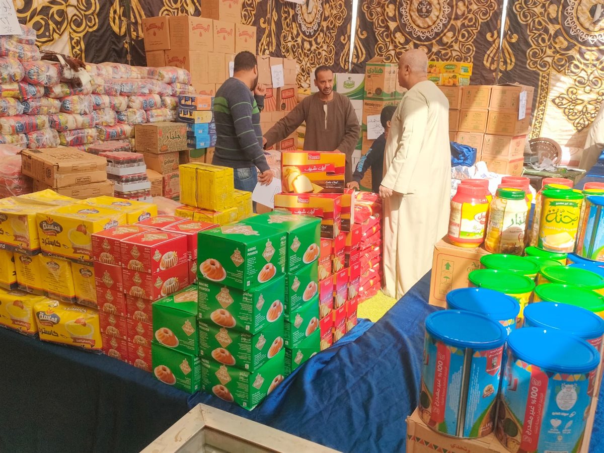 افتتاح معارض أهلًا رمضان بقرية الحبيل ومركز إسنا في الأقصر&nbsp;