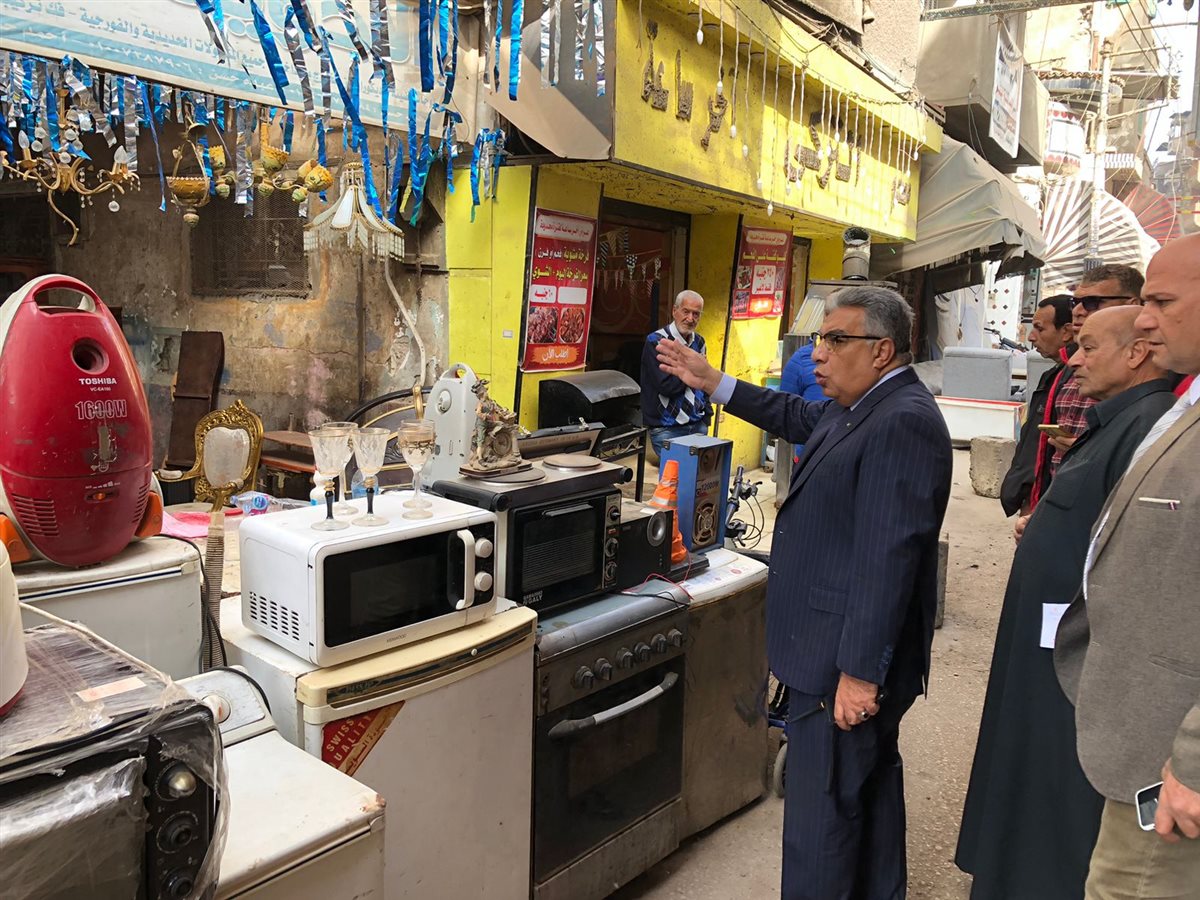 &nbsp;محافظ الدقهلية يتفقد مستوى النظافة العامة وإزالة الإشغالات بشوارع المنصورة &nbsp;