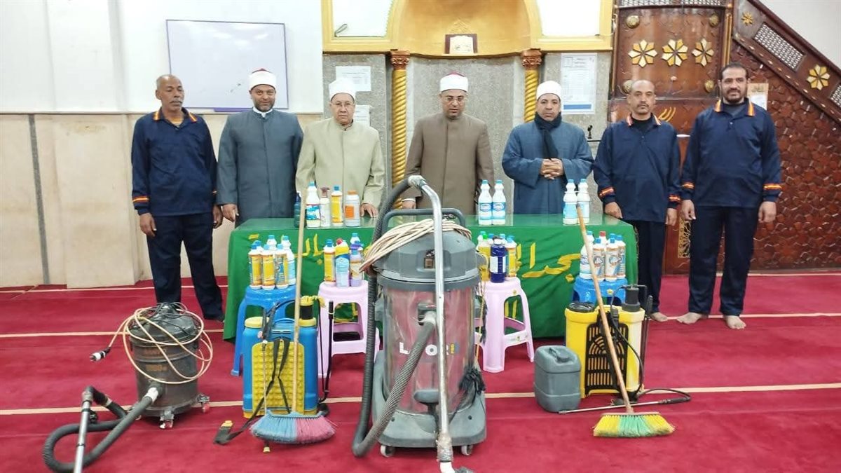 استعدادات المساجد بالقليوبية لشهر رمضان، فيتو