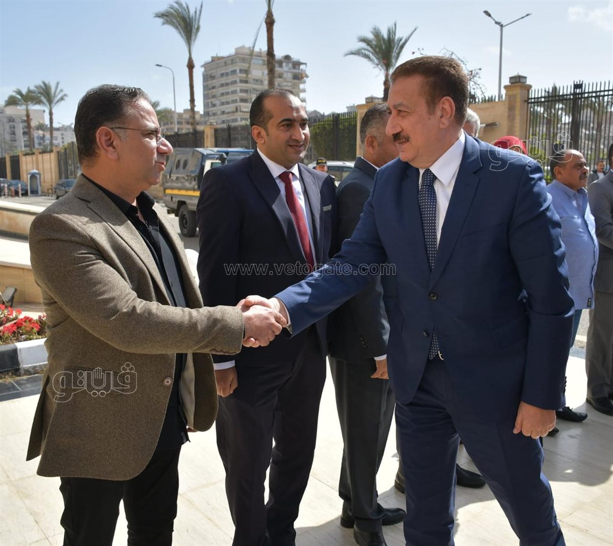 وصول محافظ بورسعيد الجديد، ڤيتو
