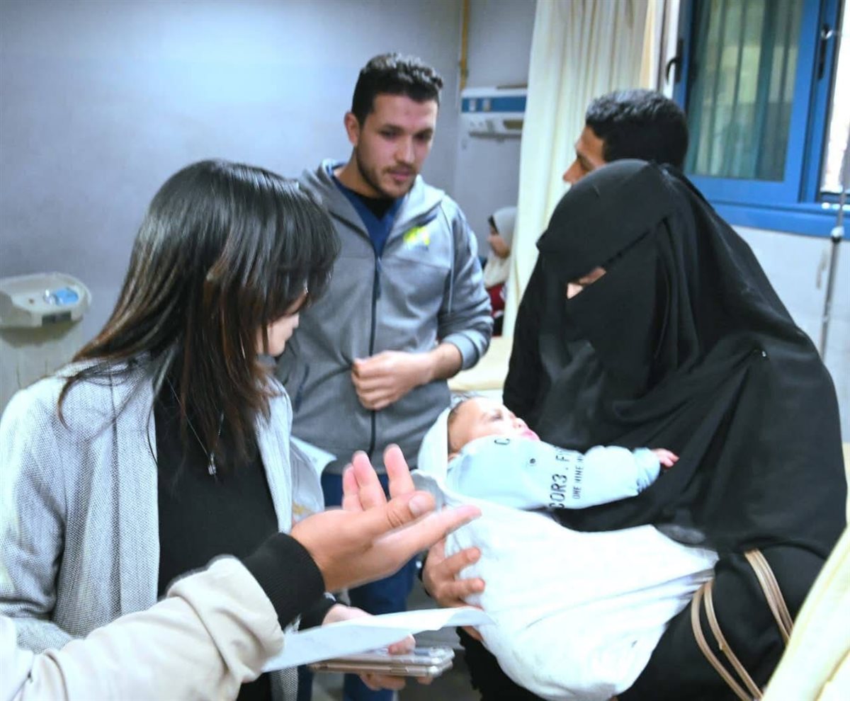 محافظ البحيرة تتفقد المعهد الطبي القومي بدمنهور، فيتو