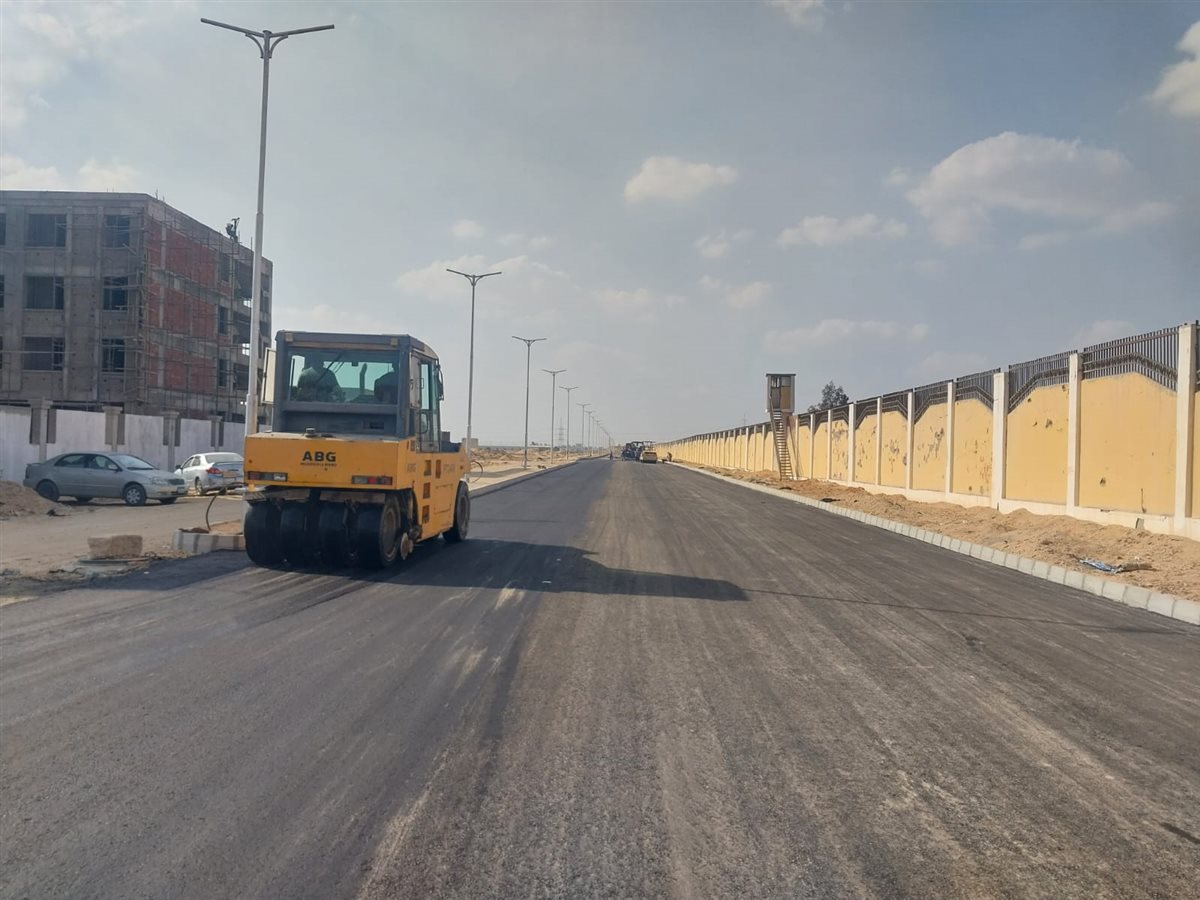 جانب من أعمال الرصف،فيتو