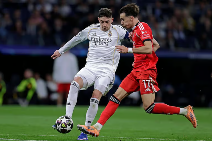 مباراة ريال مدريد وبنفيكا