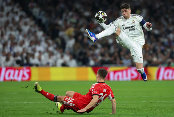 مباراة ريال مدريد وبنفيكا