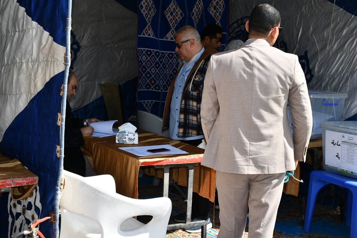 جانب من عمليات التصويت،فيتو