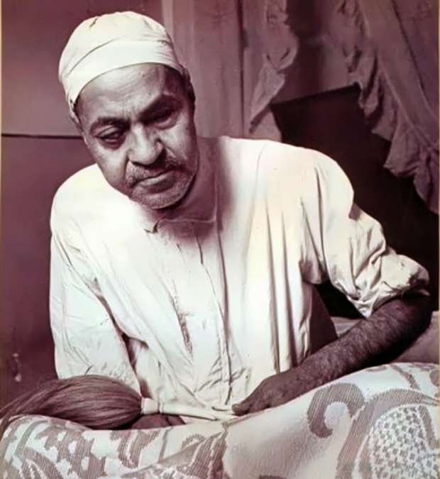 الشيخ محمد رفعت فى بيته&nbsp;