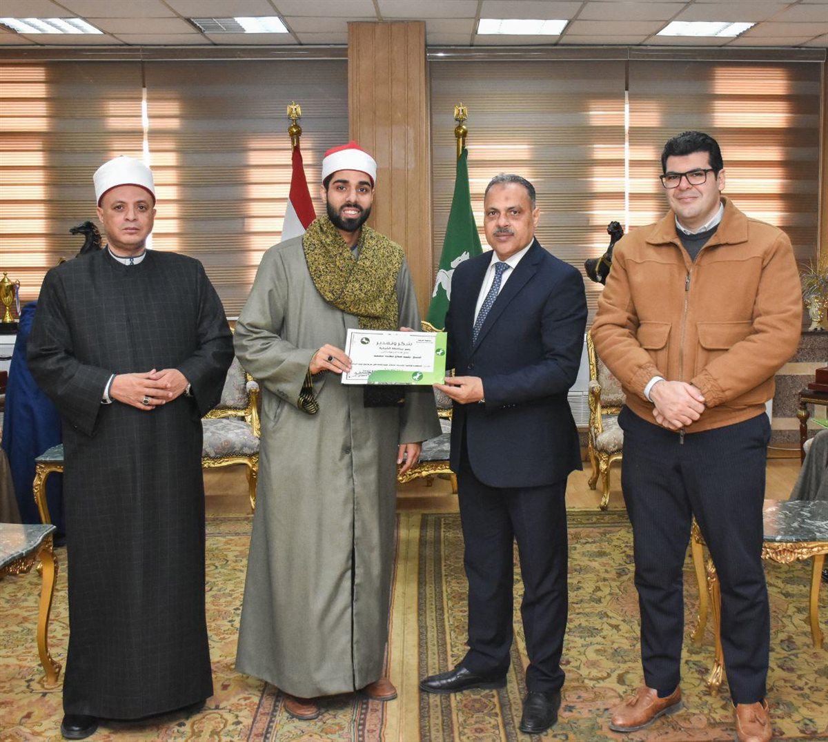 محافظ الشرقية يكرم متسابقي «دولة التلاوة» المتأهلين للتصفيات النهائية،فيتو